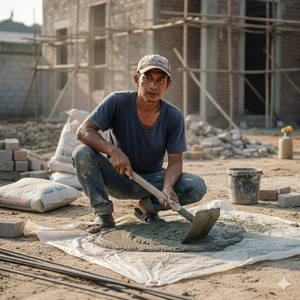 Harga Upah Tukang Bangunan Harian Dan Borongan